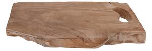 Platou din lemn de tec 42x26 cm