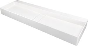 Deante Blur, lavoar blat granit 1200x400x120 mm, alb, DEA-CQB_AU2S