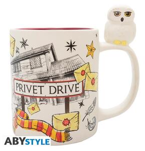 Cană Harry Potter - Hedwige & Privet Drive