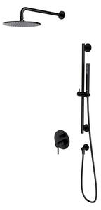Set de dus incastrat Omnires Y, negru semi-mat
