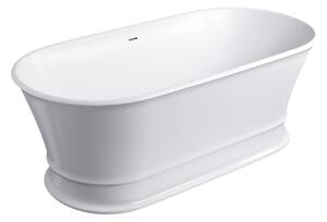 Cada freestanding, Omnires CLASSICA M+, 170 x 84 cm, alb lucios