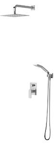 Set de dus incastrat Omnires BARETTI, crom lucios