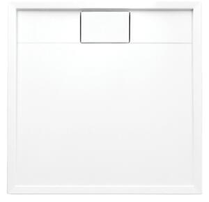 Cadita de dus, Omnires, BROOKLYN, 90 x 90 cm, acril. alb lucios