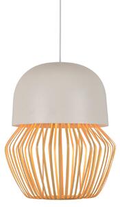 Lustră Pendul Forestier, Anemos, reglabil, Alb, Sala de mese, Bamboo, Design