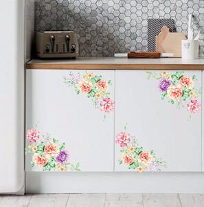 Autocolant frigider "Ornament floral" 20x30cm