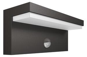 Aplică LED de exterior cu senzor BUSTAN 2xLED/4,5W IP44 Philips 16484/93/P0
