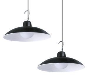 SET 2x LED lampă solară suspendată LED/6W/3,7V 2000 mAh IP44 + DO