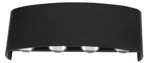Aplică LED de exterior LED/8W/230V IP44 4000K negru Top Light