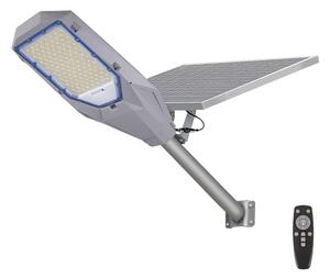 Proiector LED dimabil cu panou solar LED/200W/20000 mAh 6500K IP65 gri