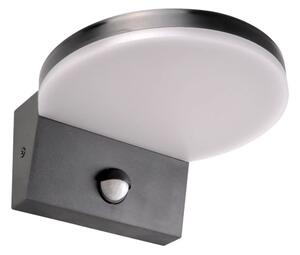 Aplică LED de exterior cu senzor TESA LED/10W/230V IP54 negru