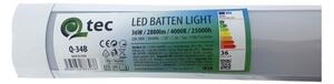 Corp de iluminat LED pentru corpuri de bucătărie QTEC LED/36W/230V 120 cm alb