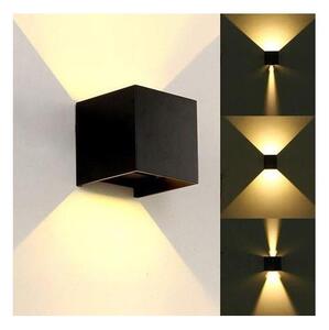 Aplică LED de exterior KREON 2xLED/3W/230V IP54 4000K negru