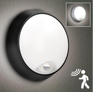 Aplică LED de exterior cu senzor Brilagi BULKHEAD LED/20W/230V IP65