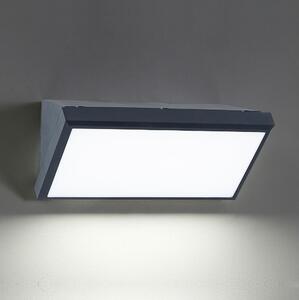 Aplică LED de exterior Brilagi TRIANGLE LED/20W/230V antracit IP65