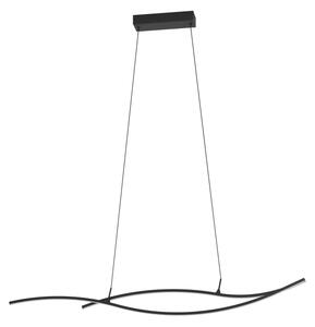 Lustră LED pe cablu Eglo 901207 GRISOLIA LED/20W/230V 4000K negru