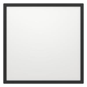 Plafonieră LED RGBW dimabilă de exterior Eglo 901468 ROVITO-Z 17W/230V 50x50 cm IP44 negru