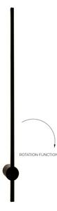 Aplică LED Zuma Line W90477-90BK TROY LED/12W/230V 90 cm negru
