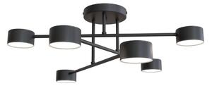 Plafonieră HALO 6xGX53/8W/230V negru