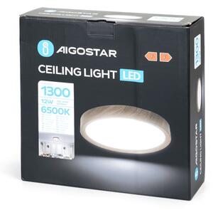 Plafonieră LED Aigostar LED/12W/230V 6500K d. 26,3 cm