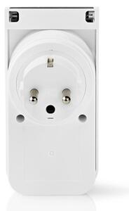 Priză inteligentă de exterior Nedis WIFIPO120FWT 3680W/230V/tip F/16A Wi-Fi IP44