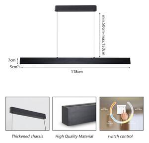 Lustră LED pe cablu Brilagi SLEEKLINE LED/40W/230V 3000/4500/6000K negru