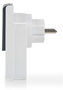 Priză inteligentă de exterior Nedis WIFIPO120FWT 3680W/230V/tip F/16A Wi-Fi IP44