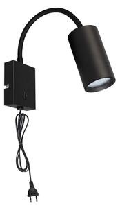 Lampă flexibilă de perete Brilagi SELE 1xGU10/30W/230V negru