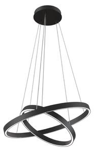 Lustră LED pe cablu Maytoni MOD058PL-L55B3K RIM LED/61W/230V d. 60 cm negru