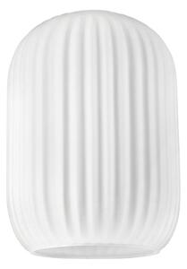 Abajur de rezervă din sticlă pentru lustră HARMA E27 21x14 cm alb