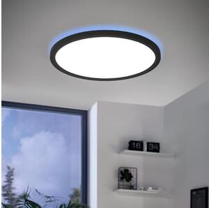 Eglo 31703 - Plafonieră LED RGBW dimabilă ROVITO-Z LED/14,6W/230V, neagră
