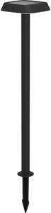 Eglo 901072 - Lampă solară LED DREOLI, 8,5 W / 3,7 V, 2200 mAh, IP44, neagră