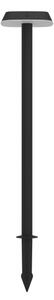 Eglo 901072 - Lampă solară LED DREOLI, 8,5 W / 3,7 V, 2200 mAh, IP44, neagră