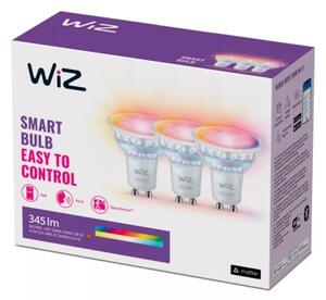 SET 3x bec LED RGBW dimabil WiZ PAR16 GU10/4,7W/230V 2200-6500K Wi-Fi