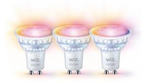 SET 3x bec LED RGBW dimabil WiZ PAR16 GU10/4,7W/230V 2200-6500K Wi-Fi