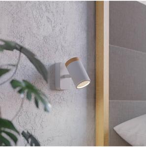 Eglo CONSUMA 300003 - Aplica spot de perete pentru baie, 1x GU10, 3 W, 230 V, IP44, alb/bej