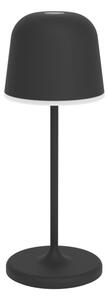 Eglo 901877 - Lampă de masă LED MANNERA-S, reglabilă și reîncărcabilă, pentru exterior, LED/1,8W/5V, IP54, neagră