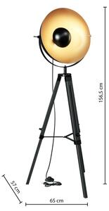 Lampadar Atmosphera LAHTI 1xE27/25W/230V paulovnia