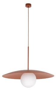 Lustră pe cablu SLATE 1xE27/15W/230V d. 65 cm cărămidă
