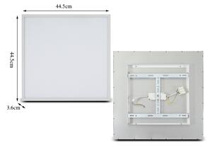 Brilagi - Plafonieră LED SLIMFRAME dimabilă, 36W, 230V, 45x45 cm, albă + telecomandă