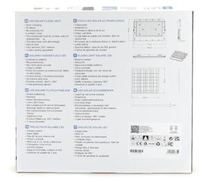 Aigostar - Reflector solar reglabil LED/200W/3,2V IP65 + telecomandă