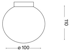 Ideal Lux - Aplica de perete LED MAPA 1xG9/3W/230V, diam. 10 cm, albă