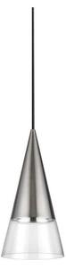 Lustră LED pe cablu Ideal Lux CONO 1xGU10/7W/230V d. 15 cm crom