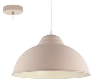 Lustră pe cablu Eglo 54964 TRURO-P 1xE27/60W/230V roz