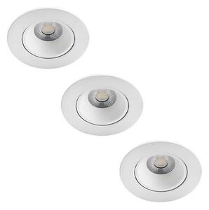 Philips - Set 3x LED lămpi baie ABROSA LED/9W/230V IP44 dimabile
