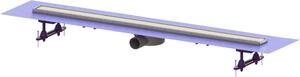 Kessel Linearis Compact rigolă duș 115 cm oţel 45600.67FM