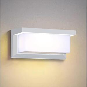 Aplică de exterior Brilagi BRICKY 1xE27/60W/230V alb IP54