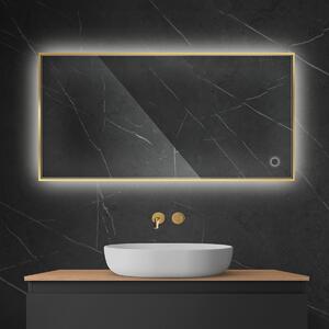 Oltens Nordlis oglindă 60x120 cm dreptunghiular cu iluminare da auriu 64112800