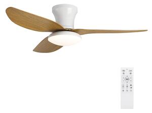 BRILAGI LED ventilator tavan dimabil 30W 230V 3000-6500K alb/maro + DO