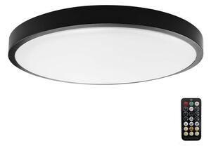 Plafonieră LED cu senzor pentru baie LED/18W/230V 4000K IP44 negru