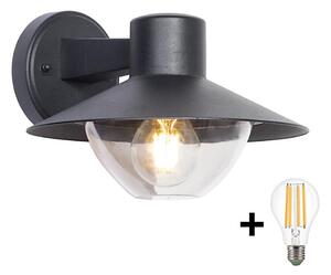 Aplică LED de exterior VEERLE 1xE27/60W/230V IP44 Brilagi